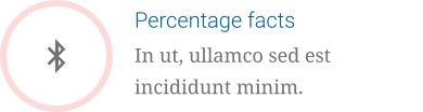 Percentage facts In ut, ullamco sed est incididunt minim.