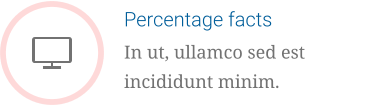 Percentage facts In ut, ullamco sed est incididunt minim.